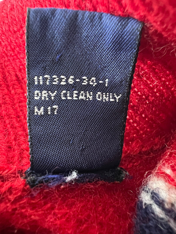 【中古品】【メンズ】 OLD GAP オールドギャップ 90’S ボーダーニット ハーフボタン ヴィンテージ 147-260921-AS-11-hon サイズ：L カラー：マルチカラー 万代Net店