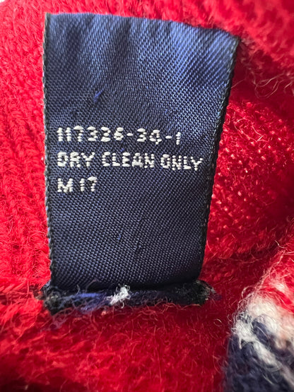 【中古品】【メンズ】 OLD GAP オールドギャップ 90’S ボーダーニット ハーフボタン ヴィンテージ 147-260921-AS-11-hon サイズ：L カラー：マルチカラー 万代Net店