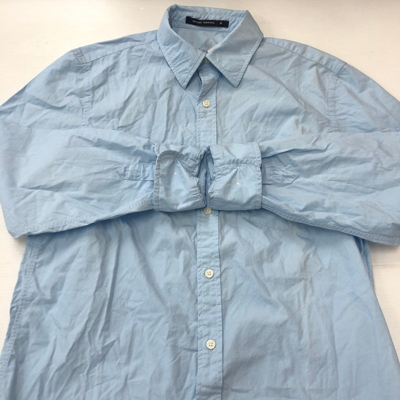 【中古品】【メンズ】 OLD GAP オールドギャップ L/S SHIRT ロングスリーブ シャツ 長袖 トップス 147-250803-ts-26-tei サイズ：M カラー：ブルー 万代Net店
