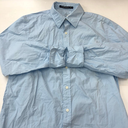 【中古品】【メンズ】 OLD GAP オールドギャップ L/S SHIRT ロングスリーブ シャツ 長袖 トップス 147-250803-ts-26-tei サイズ：M カラー：ブルー 万代Net店