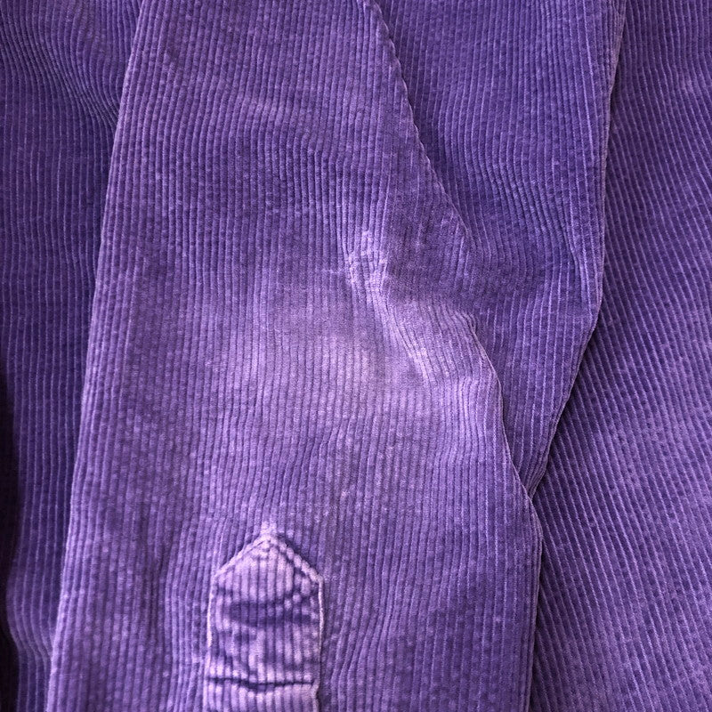 【現状渡し品】【メンズ】 RALPH LAUREN ラルフローレン CORDUROY SHIRT MADE IN USA コーデュロイ シャツ トップス 長袖 USA製 147-250804-ts-01-fuz サイズ：M カラー：パープル 万代Net店
