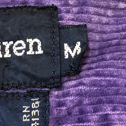 【現状渡し品】【メンズ】 RALPH LAUREN ラルフローレン CORDUROY SHIRT MADE IN USA コーデュロイ シャツ トップス 長袖 USA製 147-250804-ts-01-fuz サイズ：M カラー：パープル 万代Net店