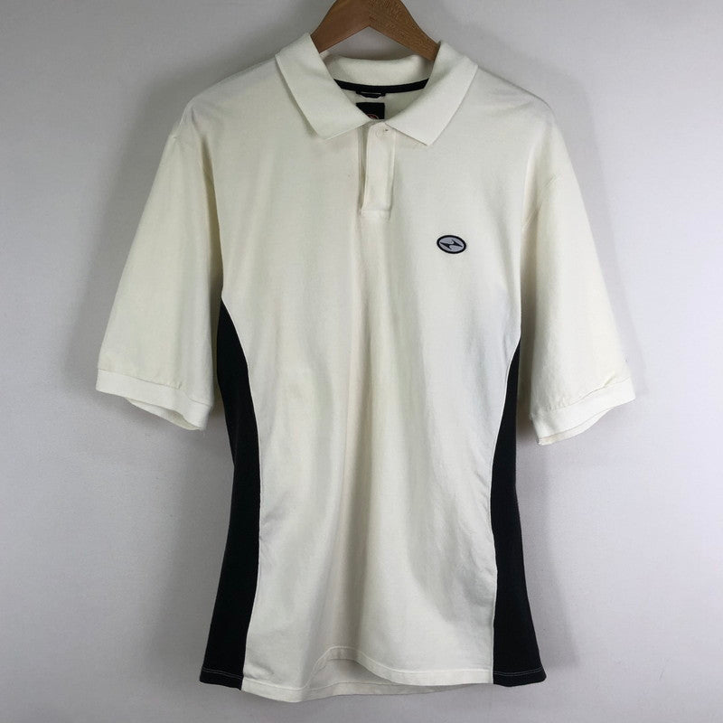 【中古品】【メンズ】 NIKE ナイキ 90’s TIGER WOODS GOLF POLO SHIRT S9-FET 90年代 タイガーウッズ ゴルフ ポロシャツ 半袖 トップス 148-251125-yo-19-tei サイズ：L カラー：ホワイト 万代Net店
