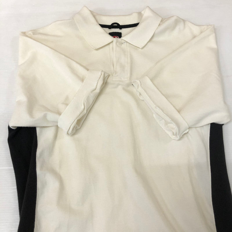 【中古品】【メンズ】 NIKE ナイキ 90’s TIGER WOODS GOLF POLO SHIRT S9-FET 90年代 タイガーウッズ ゴルフ ポロシャツ 半袖 トップス 148-251125-yo-19-tei サイズ：L カラー：ホワイト 万代Net店