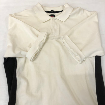 【中古品】【メンズ】 NIKE ナイキ 90’s TIGER WOODS GOLF POLO SHIRT S9-FET 90年代 タイガーウッズ ゴルフ ポロシャツ 半袖 トップス 148-251125-yo-19-tei サイズ：L カラー：ホワイト 万代Net店