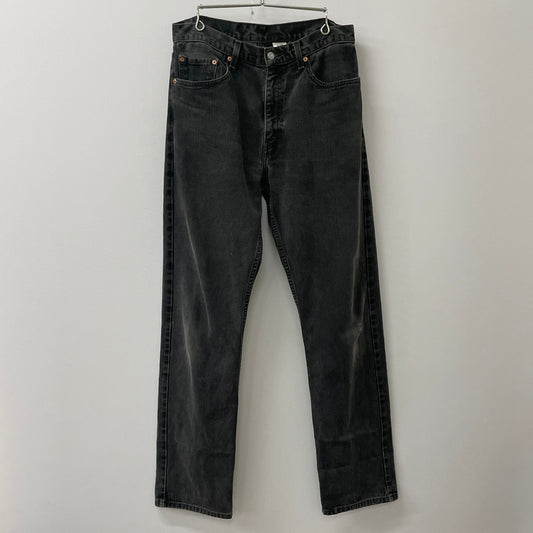 【中古品】【メンズ】 Levi's リーバイス 00’s 505 DENIM PANT 00505-0260 00年代 505 デニムパンツ ボトムス ジーンズ 後染め ボタン裏刻印 977 156-250730-ks-30-fuz サイズ：34 カラー：ブラック 万代Net店