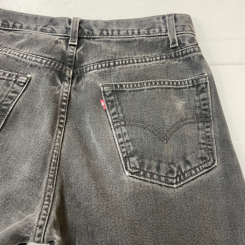 【中古品】【メンズ】 Levi's リーバイス 00’s 505 DENIM PANT 00505-0260 00年代 505 デニムパンツ ボトムス ジーンズ 後染め ボタン裏刻印 977 156-250730-ks-30-fuz サイズ：34 カラー：ブラック 万代Net店