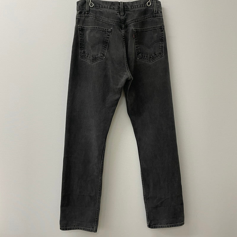 【中古品】【メンズ】 Levi's リーバイス 00’s 505 DENIM PANT 00505-0260 00年代 505 デニムパンツ ボトムス ジーンズ 後染め ボタン裏刻印 977 156-250730-ks-30-fuz サイズ：34 カラー：ブラック 万代Net店