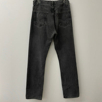 【中古品】【メンズ】 Levi's リーバイス 00’s 505 DENIM PANT 00505-0260 00年代 505 デニムパンツ ボトムス ジーンズ 後染め ボタン裏刻印 977 156-250730-ks-30-fuz サイズ：34 カラー：ブラック 万代Net店