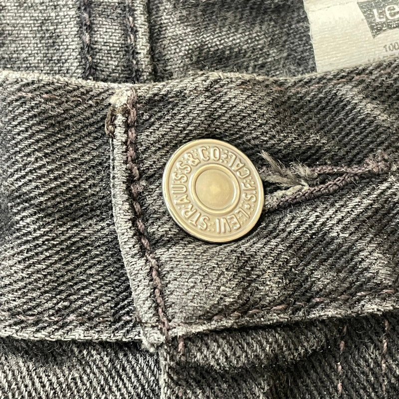 【中古品】【メンズ】 Levi's リーバイス 00’s 505 DENIM PANT 00505-0260 00年代 505 デニムパンツ ボトムス ジーンズ 後染め ボタン裏刻印 977 156-250730-ks-30-fuz サイズ：34 カラー：ブラック 万代Net店