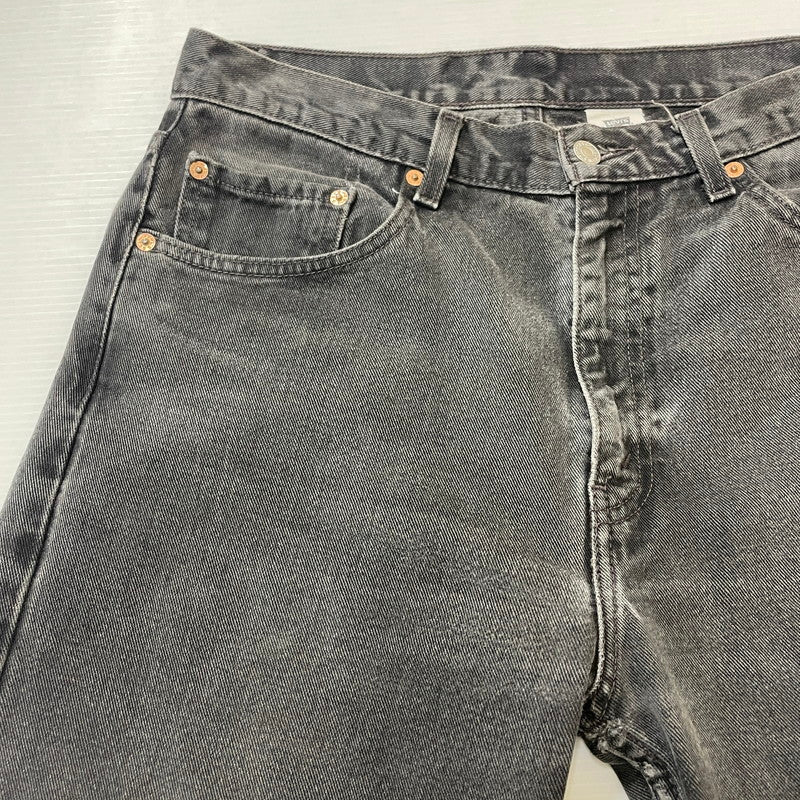 【中古品】【メンズ】 Levi's リーバイス 00’s 505 DENIM PANT 00505-0260 00年代 505 デニムパンツ ボトムス ジーンズ 後染め ボタン裏刻印 977 156-250730-ks-30-fuz サイズ：34 カラー：ブラック 万代Net店