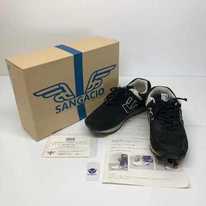 【中古品】【メンズ】 SANGACIO サンガッチョ にゅ～ず ローカットスニーカー 靴 シューズ 166-260904-AS-12-hon サイズ：27cm カラー：ブラック 万代Net店