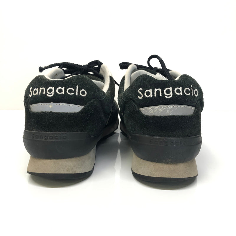 【中古品】【メンズ】 SANGACIO サンガッチョ にゅ～ず ローカットスニーカー 靴 シューズ 166-260904-AS-12-hon サイズ：27cm カラー：ブラック 万代Net店