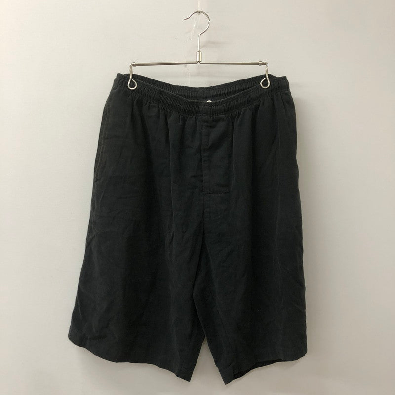 【現状渡し品】【メンズ】 STUSSY ステューシー 90’s COTTON SHORT PANTS 90年代 コットン ショートパンツ ボトムス ショーツ ハーフパンツ USA製 153-250801-KS-10-tei サイズ：L カラー：ブラック/チャコール 万代Net店