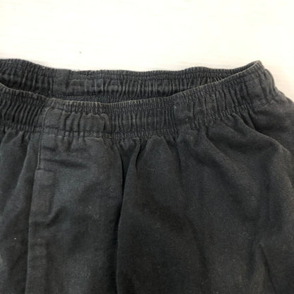 【現状渡し品】【メンズ】 STUSSY ステューシー 90’s COTTON SHORT PANTS 90年代 コットン ショートパンツ ボトムス ショーツ ハーフパンツ USA製 153-250801-KS-10-tei サイズ：L カラー：ブラック/チャコール 万代Net店