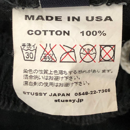 【現状渡し品】【メンズ】 STUSSY ステューシー 90’s COTTON SHORT PANTS 90年代 コットン ショートパンツ ボトムス ショーツ ハーフパンツ USA製 153-250801-KS-10-tei サイズ：L カラー：ブラック/チャコール 万代Net店