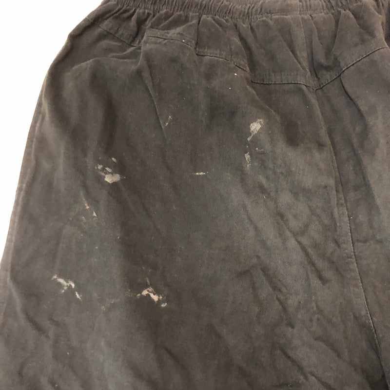 【現状渡し品】【メンズ】 STUSSY ステューシー 90’s COTTON SHORT PANTS 90年代 コットン ショートパンツ ボトムス ショーツ ハーフパンツ USA製 153-250801-KS-10-tei サイズ：L カラー：ブラック/チャコール 万代Net店