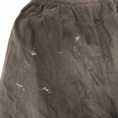 【現状渡し品】【メンズ】 STUSSY ステューシー 90’s COTTON SHORT PANTS 90年代 コットン ショートパンツ ボトムス ショーツ ハーフパンツ USA製 153-250801-KS-10-tei サイズ：L カラー：ブラック/チャコール 万代Net店