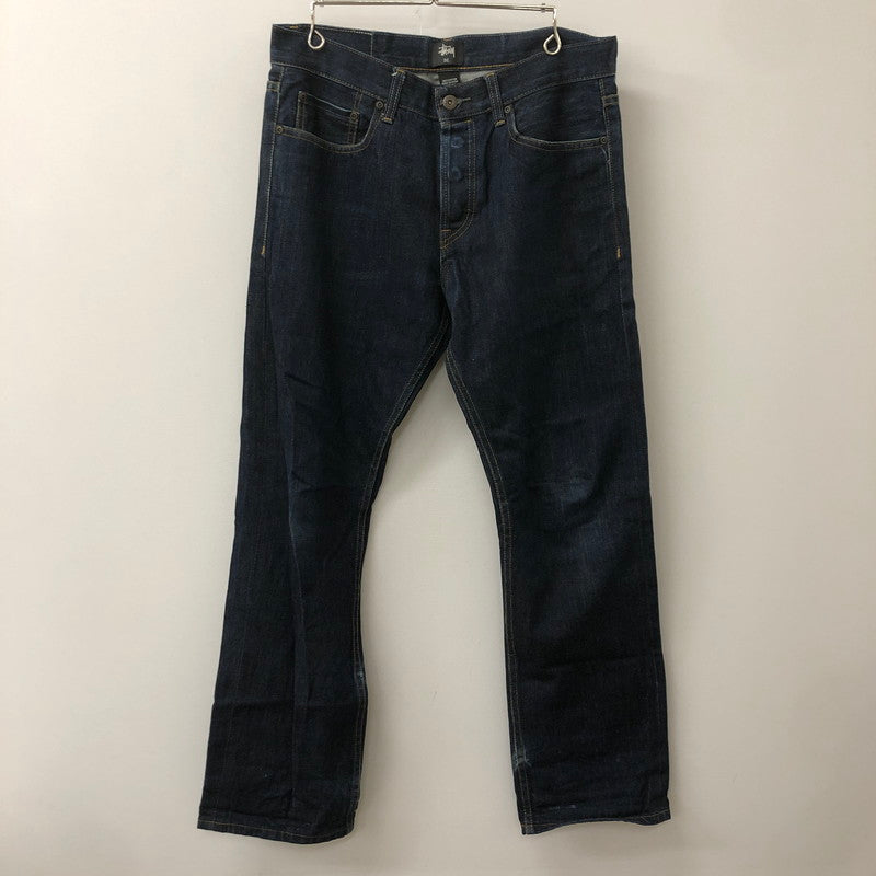 【現状渡し品】【メンズ】 STUSSY ステューシー SELVEDGE BUTTONFLY DENIM PANTS セルビッジ ボタンフライ デニムパンツ ボトムス ジーンズ 153-250801-KS-09-tei サイズ：32 カラー：インディゴ 万代Net店