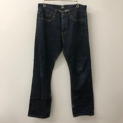 【現状渡し品】【メンズ】 STUSSY ステューシー SELVEDGE BUTTONFLY DENIM PANTS セルビッジ ボタンフライ デニムパンツ ボトムス ジーンズ 153-250801-KS-09-tei サイズ：32 カラー：インディゴ 万代Net店
