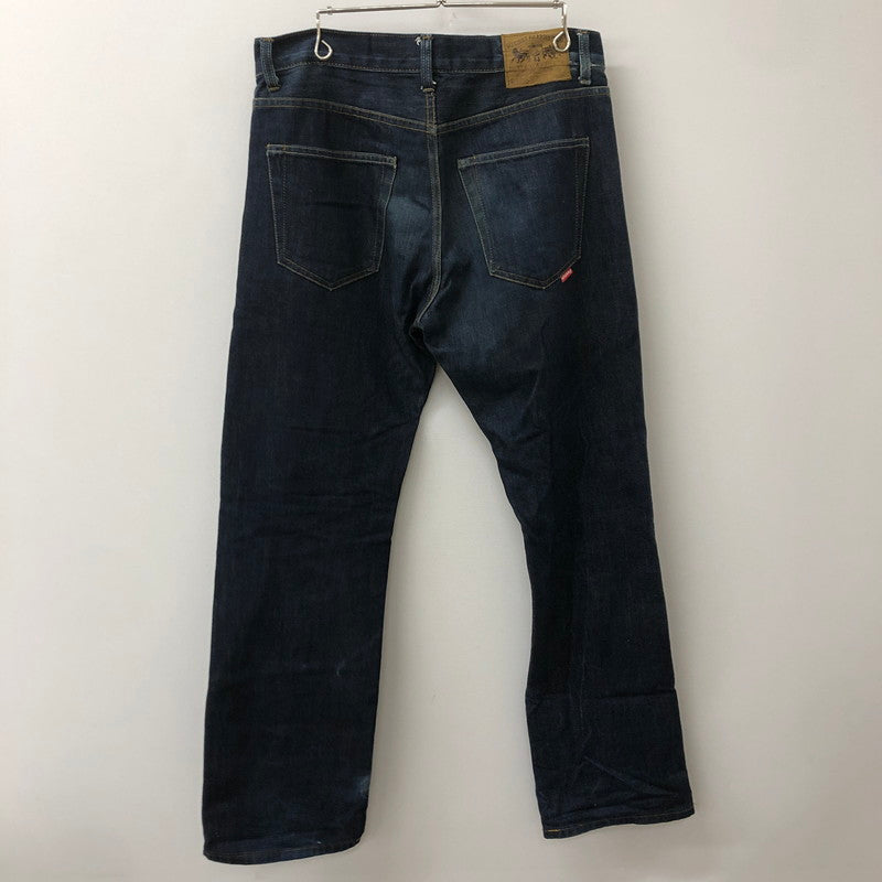 【現状渡し品】【メンズ】 STUSSY ステューシー SELVEDGE BUTTONFLY DENIM PANTS セルビッジ ボタンフライ デニムパンツ ボトムス ジーンズ 153-250801-KS-09-tei サイズ：32 カラー：インディゴ 万代Net店