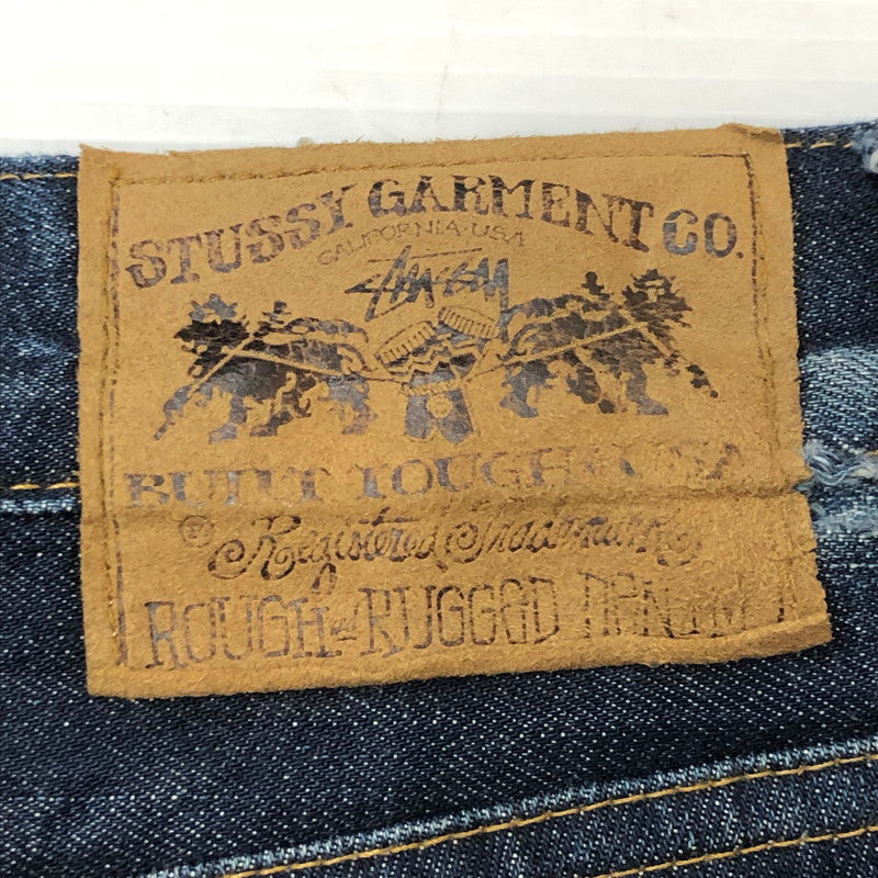 【現状渡し品】【メンズ】 STUSSY ステューシー SELVEDGE BUTTONFLY DENIM PANTS セルビッジ ボタンフライ デニムパンツ ボトムス ジーンズ 153-250801-KS-09-tei サイズ：32 カラー：インディゴ 万代Net店