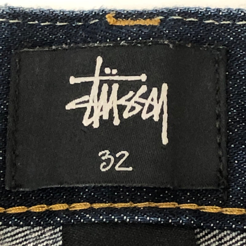 【現状渡し品】【メンズ】 STUSSY ステューシー SELVEDGE BUTTONFLY DENIM PANTS セルビッジ ボタンフライ デニムパンツ ボトムス ジーンズ 153-250801-KS-09-tei サイズ：32 カラー：インディゴ 万代Net店