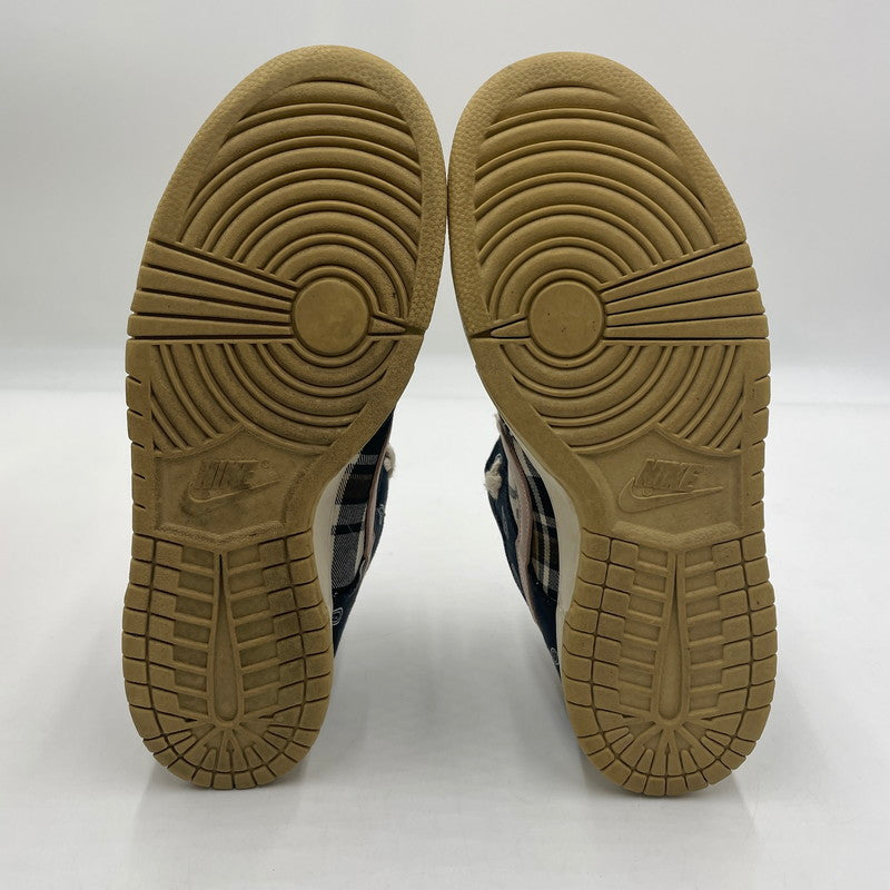 【中古品】【メンズ】 NIKE SB ナイキ スケートボーディング × TRAVIS SCOTT トラヴィス・スコット 別注 コラボ DUNK LOW PRM QS CT5053-001 ダンクロー プレミアム クイックストライク スニーカー 靴 160-250806-kk-04-tei カラー：BLACK/BLACKｰPARACHUTE BEIGE 万代Net店