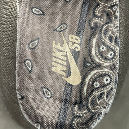 【中古品】【メンズ】 NIKE SB ナイキ スケートボーディング × TRAVIS SCOTT トラヴィス・スコット 別注 コラボ DUNK LOW PRM QS CT5053-001 ダンクロー プレミアム クイックストライク スニーカー 靴 160-250806-kk-04-tei カラー：BLACK/BLACKｰPARACHUTE BEIGE 万代Net店