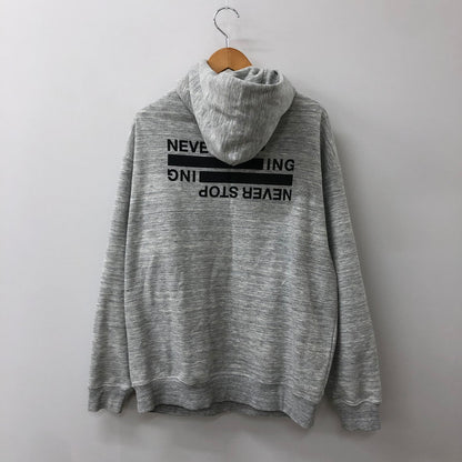 【中古品】【メンズ】 THE NORTH FACE ザ・ノースフェイス NEVER STOP ING HOODIE NT12443 ネバーストップ アイエヌジー フーディ トップス プルオーバー パーカー 144-250803-ts-10-tei サイズ：L カラー：ミックスグレー 万代Net店