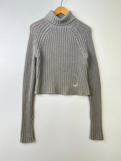 【中古品】【メンズ】 T by ALEXANDER WANG ティーバイ アレキサンダーワン LA3360 TURTLE LS KNIT ニット セーター 141-260921-AS-13-hon サイズ：S カラー：グレー 万代Net店
