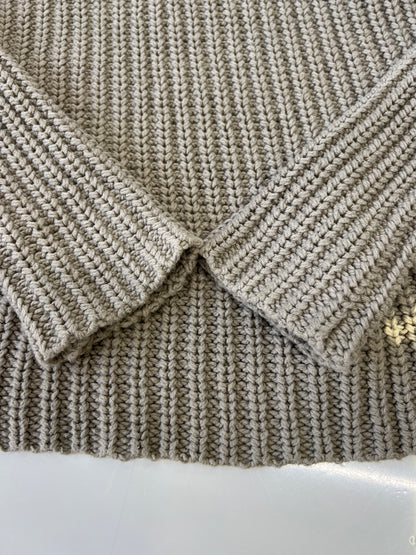 【中古品】【メンズ】 T by ALEXANDER WANG ティーバイ アレキサンダーワン LA3360 TURTLE LS KNIT ニット セーター 141-260921-AS-13-hon サイズ：S カラー：グレー 万代Net店