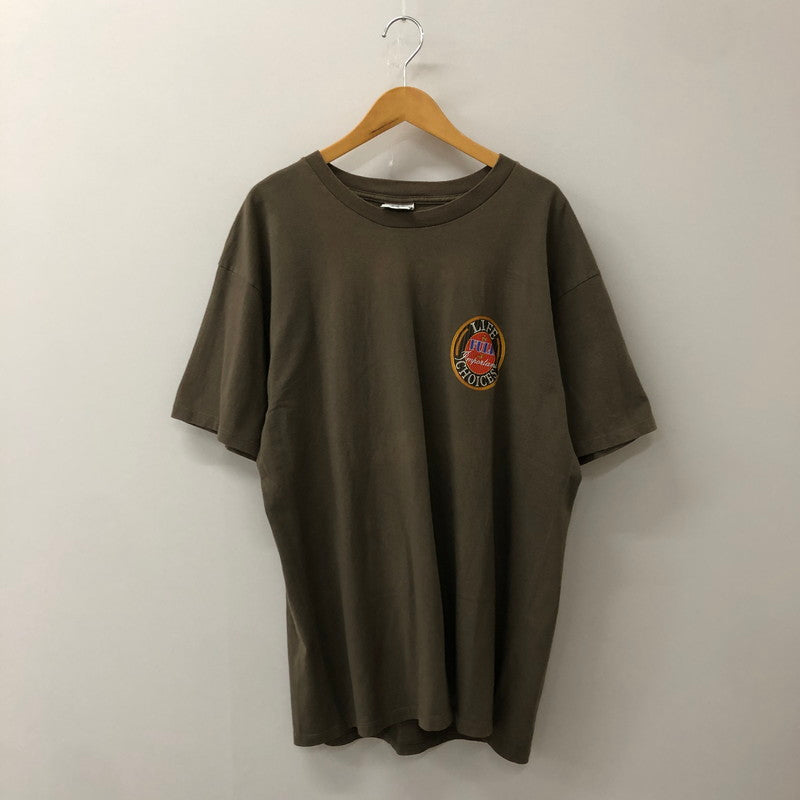 【中古品】【メンズ】 GILDAN ギルダン 90’s CIGARS "LIFE IOS FULL OF IMPORTANT CHOICES" TEE 90年代 シガーズ Tシャツ 半袖 トップス 145-250803-ts-15-tei サイズ：XL カラー：オリーブ 万代Net店