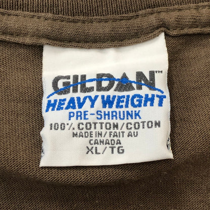 【中古品】【メンズ】 GILDAN ギルダン 90’s CIGARS "LIFE IOS FULL OF IMPORTANT CHOICES" TEE 90年代 シガーズ Tシャツ 半袖 トップス 145-250803-ts-15-tei サイズ：XL カラー：オリーブ 万代Net店