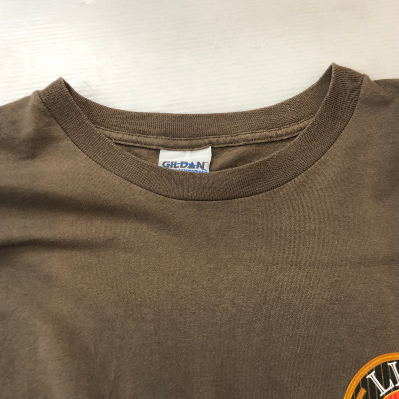 【中古品】【メンズ】 GILDAN ギルダン 90’s CIGARS "LIFE IOS FULL OF IMPORTANT CHOICES" TEE 90年代 シガーズ Tシャツ 半袖 トップス 145-250803-ts-15-tei サイズ：XL カラー：オリーブ 万代Net店