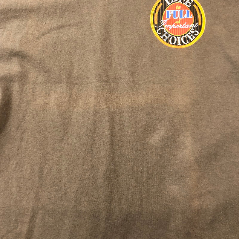 【中古品】【メンズ】 GILDAN ギルダン 90’s CIGARS "LIFE IOS FULL OF IMPORTANT CHOICES" TEE 90年代 シガーズ Tシャツ 半袖 トップス 145-250803-ts-15-tei サイズ：XL カラー：オリーブ 万代Net店