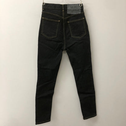 【中古品】【レディース】 R.H Vintage ロンハーマンヴィンテージ BLACK STRETCH DENIM PANTS 3410600200 1079 ブラック ステッチ デニムパンツ ボトムス 168-250806-KS-21-tei サイズ：24 カラー：ブラック 万代Net店