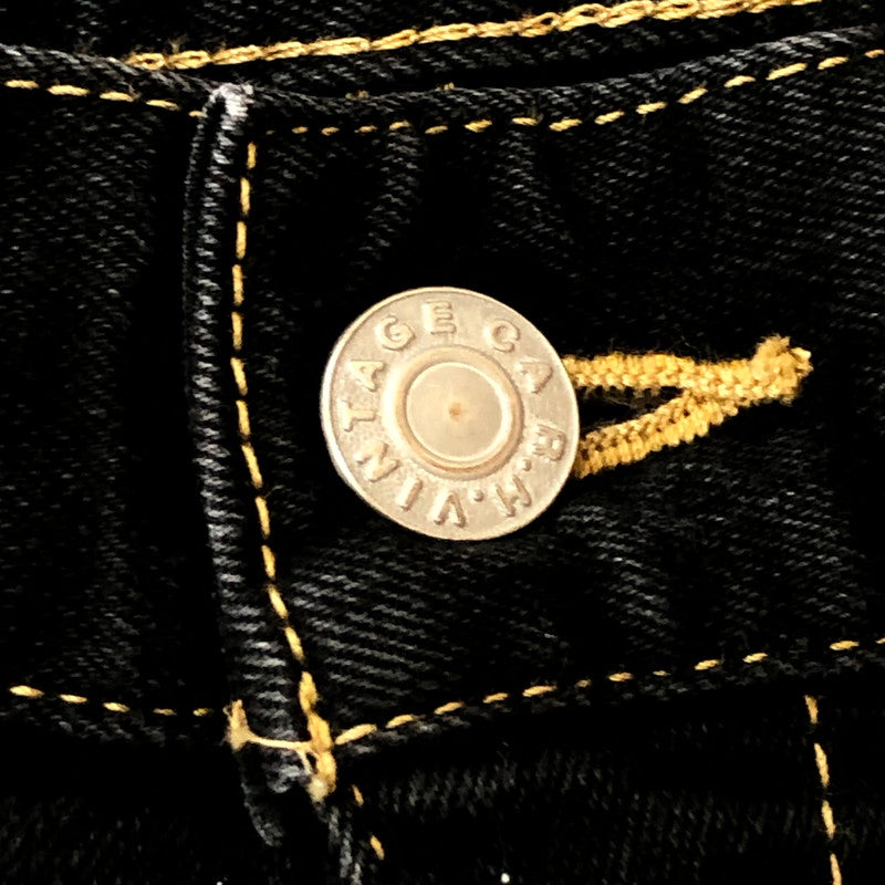 【中古品】【レディース】 R.H Vintage ロンハーマンヴィンテージ BLACK STRETCH DENIM PANTS 3410600200 1079 ブラック ステッチ デニムパンツ ボトムス 168-250806-KS-21-tei サイズ：24 カラー：ブラック 万代Net店