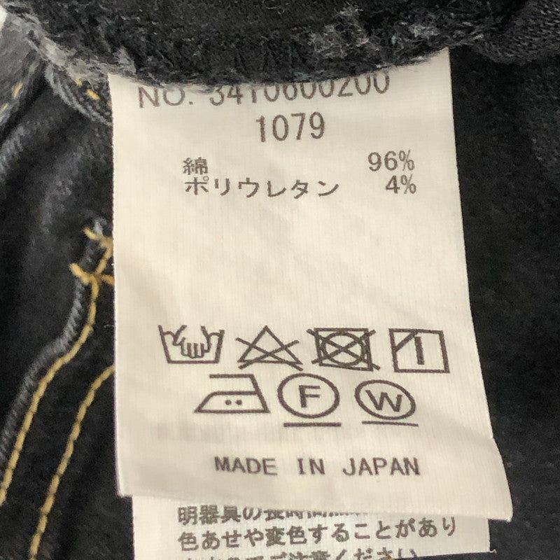 【中古品】【レディース】 R.H Vintage ロンハーマンヴィンテージ BLACK STRETCH DENIM PANTS 3410600200 1079 ブラック ステッチ デニムパンツ ボトムス 168-250806-KS-21-tei サイズ：24 カラー：ブラック 万代Net店