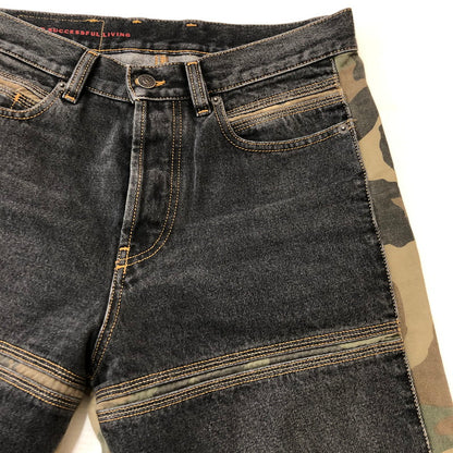 【中古品】【レディース】 DIESEL ディーゼル BUTTONFLY DENIM PANTS D-MAND-FS A05615 ボタンフライ デニムパンツ ボトムス ジーンズ 152-250804-KS-23-tei サイズ：28 カラー：ブラック 万代Net店