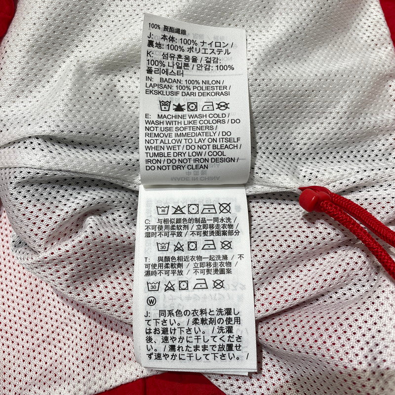 【中古品】【メンズ】 NIKE ナイキ FLIGHT NYLON JACKET BV9315-011 フライト ナイロン ジャケット ライトアウター 148-260826-yo-14-teih サイズ：XL カラー：ホワイト/ブラック/レッド 万代Net店