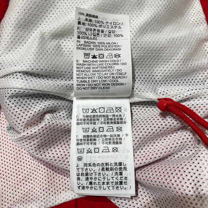 【中古品】【メンズ】 NIKE ナイキ FLIGHT NYLON JACKET BV9315-011 フライト ナイロン ジャケット ライトアウター 148-260826-yo-14-teih サイズ：XL カラー：ホワイト/ブラック/レッド 万代Net店