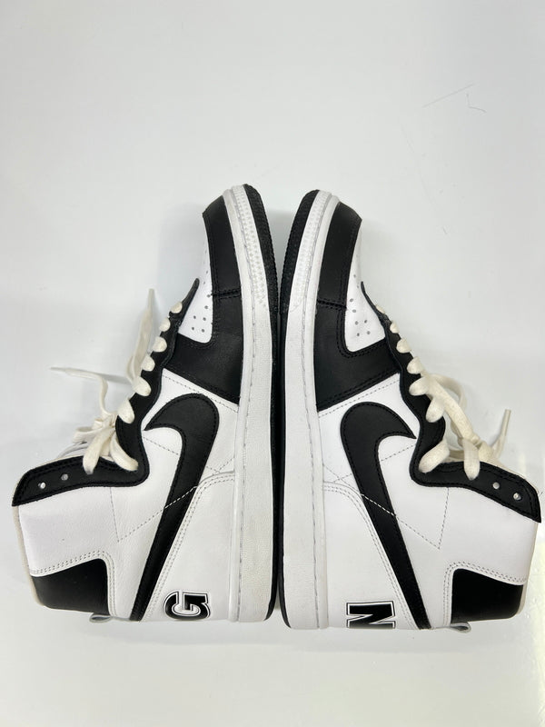 【中古品】【メンズ】 NIKE ナイキ ×COMME DES GARCONS HOMME PLUS コムデギャルソン オムプリュス FD4159-101 TERMINATOR HIGH ターミネーター ハイ スニーカー 160-260924-AS-28-hon サイズ：26cm US8 カラー：WHITE/BLACK 万代Net店