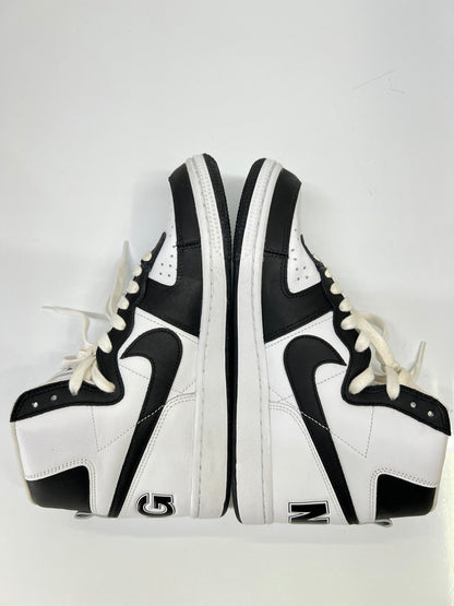 【中古品】【メンズ】 NIKE ナイキ ×COMME DES GARCONS HOMME PLUS コムデギャルソン オムプリュス FD4159-101 TERMINATOR HIGH ターミネーター ハイ スニーカー 160-260924-AS-28-hon サイズ：26cm US8 カラー：WHITE/BLACK 万代Net店