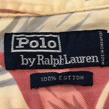 【中古品】【メンズ】 POLO RALPH LAUREN ポロ・ラルフローレン 90’s S/S HAWAIIAN SHIRT 90年代 ショートスリーブ ハワイアンシャツ 半袖 トップス アロハシャツ 147-250804-KS-17-tei サイズ：M カラー：総柄 万代Net店