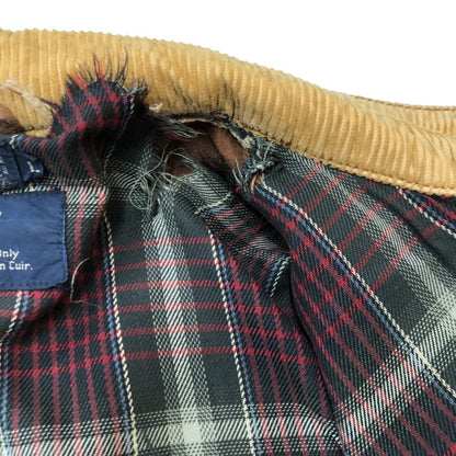 【現状渡し品】【メンズ】 RALPH LAUREN ラルフローレン 90’s SUEDE LEATHER HUNTING JACKET VINTAGE 90年代 スエードレザー ハンティング ジャケット アウター ヴィンテージ 147-250804-KS-19-tei サイズ：L カラー：ブラウン 万代Net店