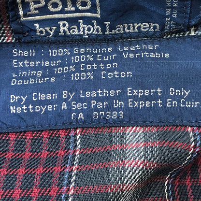 【現状渡し品】【メンズ】 RALPH LAUREN ラルフローレン 90’s SUEDE LEATHER HUNTING JACKET VINTAGE 90年代 スエードレザー ハンティング ジャケット アウター ヴィンテージ 147-250804-KS-19-tei サイズ：L カラー：ブラウン 万代Net店