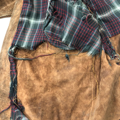 【現状渡し品】【メンズ】 RALPH LAUREN ラルフローレン 90’s SUEDE LEATHER HUNTING JACKET VINTAGE 90年代 スエードレザー ハンティング ジャケット アウター ヴィンテージ 147-250804-KS-19-tei サイズ：L カラー：ブラウン 万代Net店
