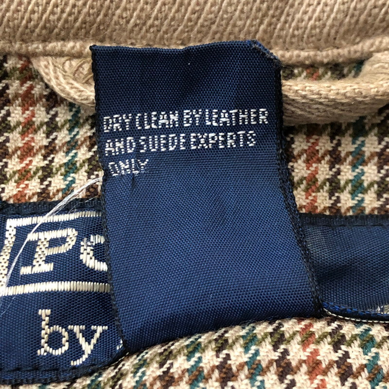 【現状渡し品】【メンズ】 POLO RALPH LAUREN ポロ・ラルフローレン 90’s SUEDE LEATHER JACKET VINTAGE 90年代 スエードレザー ジャケット アウター ヴィンテージ 147-250804-ks-20-fuz サイズ：表記無し カラー：ベージュ 万代Net店