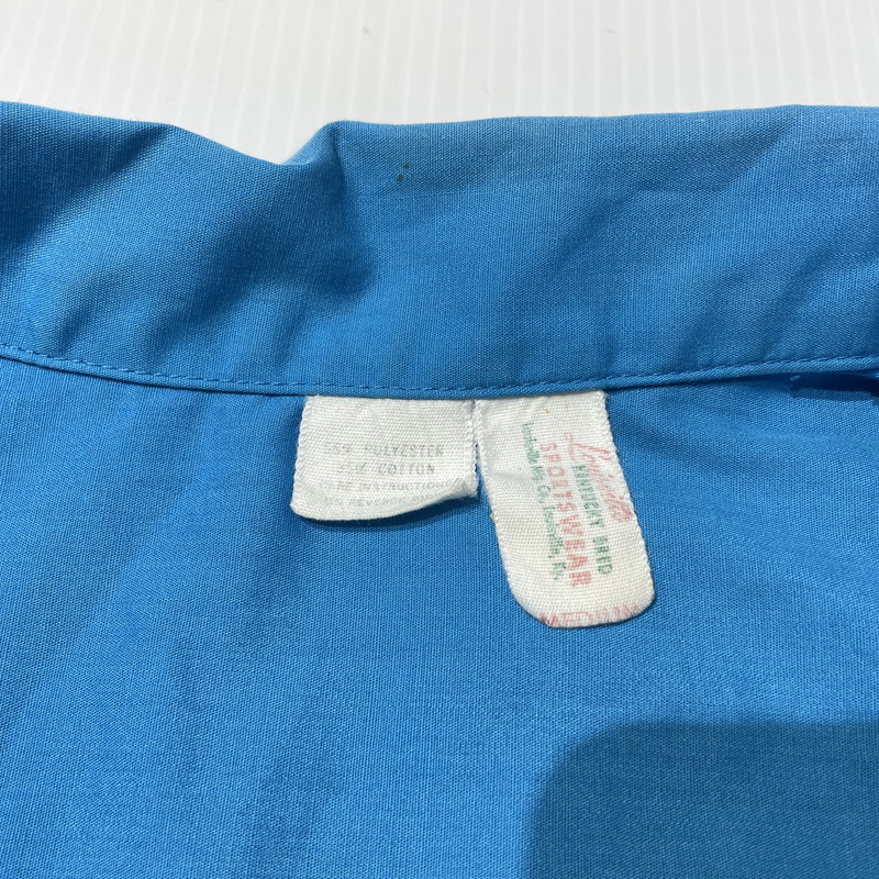 【現状渡し品】【メンズ】 UNKNOWN 70’s VINTAGE S/S SHIRT シャツ 70年代 ヴィンテージ 半袖 トップス 145-260723-sa-10-tei サイズ：不明 カラー：ブルー 万代Net店